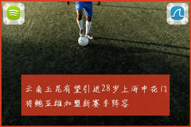 云南玉昆有望引进28岁上海申花门将鲍亚雄加盟新赛季阵容